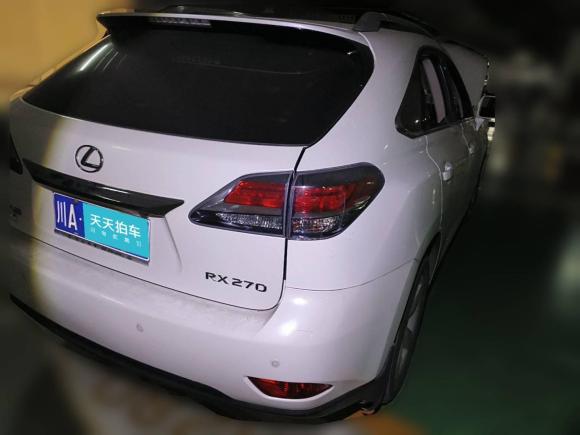 [成都·川A] 二手雷克萨斯雷克萨斯RX经典2012款 270 典雅版