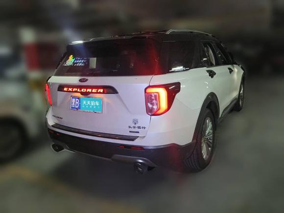[成都·黑B] 二手福特探险者2020款 EcoBoost 285 四驱钛金版 7座
