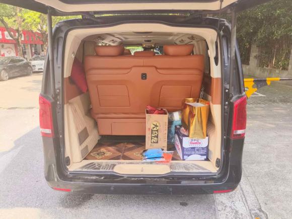 [上海·沪A] 二手奔驰奔驰V级2018款 V 260 L 尊贵加长版 国VI