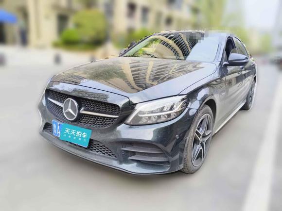 奔馳奔馳C級2021款 C 260 L 運動星耀臻藏版「濟南二手車」「天天拍車」