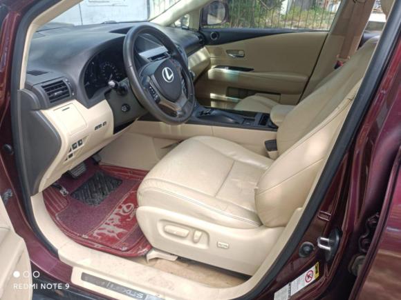 [武汉·鄂A] 二手雷克萨斯雷克萨斯RX经典2012款 270 典雅版