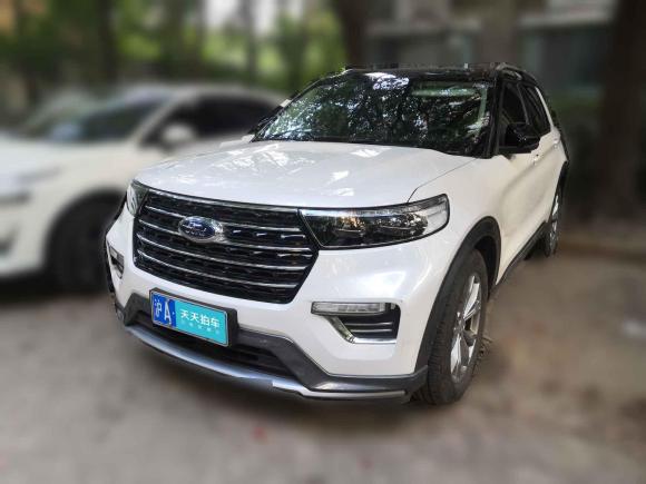 [上海·沪A] 二手福特探险者2020款 EcoBoost 285 后驱风尚版 7座