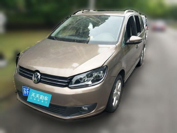 大众途安2015款 1.4T 手动风尚版5座「上海二手车」「天天拍车」