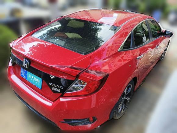 [济南·鄂E] 二手本田思域2016款 220TURBO CVT尊贵版