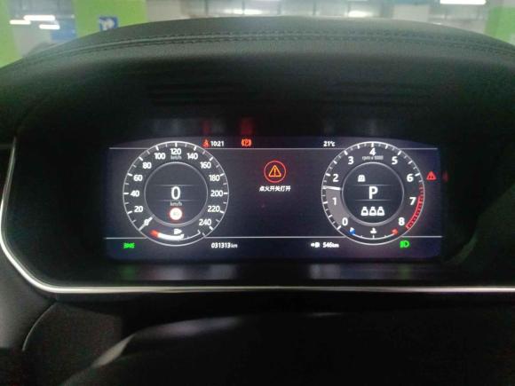 [广州·粤A] 二手路虎揽胜运动版2022款 3.0 L6 耀黑版