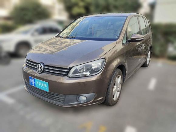 大众途安2013款 1.4T 手动风尚版5座「上海二手车」「天天拍车」