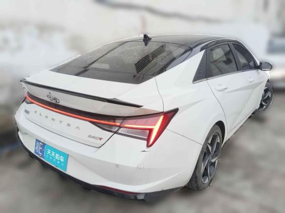 [广州·湘E] 二手现代伊兰特2021款 240TGDi DCT LUX尊贵版