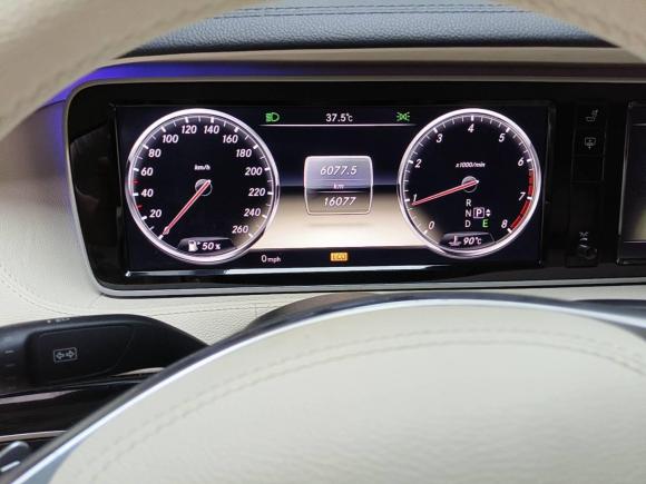 [成都·川A] 二手奔驰奔驰S级2014款 S 400 L 尊贵型