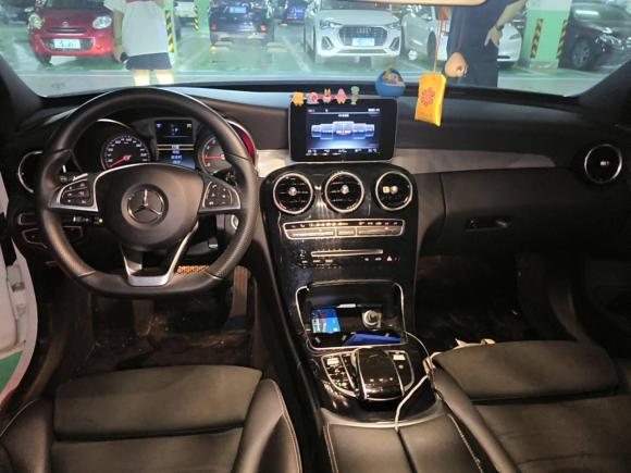 [温州·鲁A] 二手奔驰奔驰C级2017款 改款 C 200 运动版