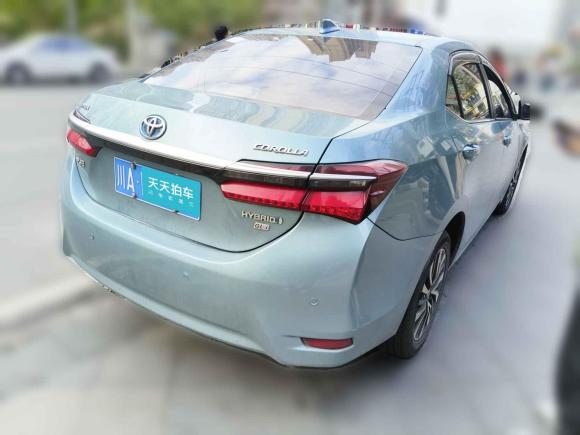 [成都·川A] 二手丰田卡罗拉2017款 改款双擎 1.8L E-CVT领先版