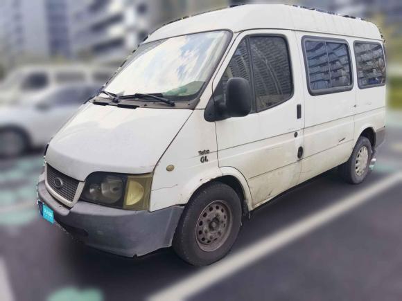 福特經典全順2013款 2.8T柴油物流型短軸中頂JX493ZLQ4「杭州二手車」「天天拍車」