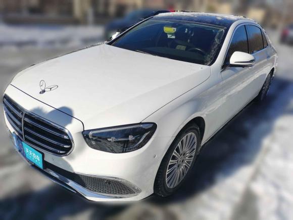 奔驰奔驰E级2021款 E 300 L 豪华型「济南二手车」「天天拍车」