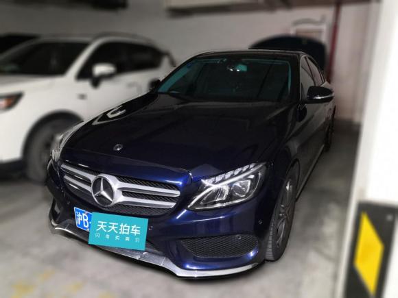 奔驰奔驰C级2017款 改款 C 180 L 时尚型运动版「上海二手车」「天天拍车」