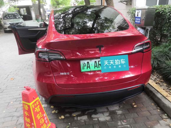 [上海·沪A] 二手特斯拉Model Y2022款 后轮驱动版