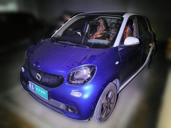 [合肥·皖A] 二手smartsmart forfour2018款 1.0L 52千瓦激情版